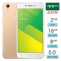 Điện thoại Oppo A37 RAM 2GB bộ nhớ 16GB - tặng ốp lưng, sạc