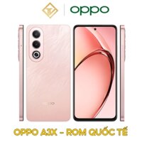 Điện thoại OPPO A3X 5G (6GB/128GB) CPU Mediatek Dimensity 6300,Pin 5100mAh,Sạc nhanh 45W ,rom tiếng việt- Hàng nhập khẩu