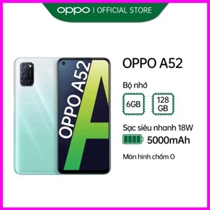 Điện thoại Oppo A52 6GB/128GB 2 sim