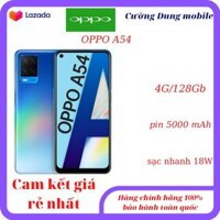 Điện thoại oppo A54 ( 4G/128Gb ) pin 5000 mAh, sạc nhanh 18W, NEW bảo hành 12 tháng toàn quốc.