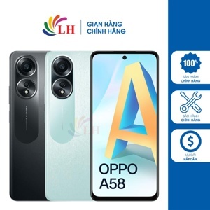 Điện thoại OPPO A58 (6GB/128GB) - Chính hãng giá rẻ - Hoàng Hà Mobile