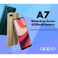 điện thoại Oppo A7 2sim Ram 4G/64G 2sim màn hình 6.2inch – Chip Snapdragon 450, Chiến PUBG/Liên Quân đỉnh Chất