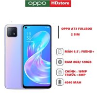 Điện thoại Oppo A73 5G ram 8GB/ 128GB Fullbox 2 Sim giá rẻ cấu hình cao, game mượt