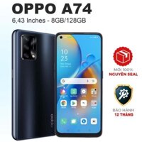 Điện thoại OPPO A74 6.43" (8GB/128GB) Chính hãng mới 100% Có Tiếng Việt - 1 Đổi 1 - Bảo Hành 1 Năm MK31