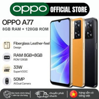 điện thoại Oppo A77 5G 2sim ram 8+8GB rom 128G máy Chính Hãng, Bảo hành 12 tháng