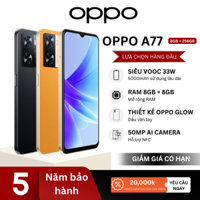 điện thoại Oppo A77 5G 2sim ram 8+3G rom 256G máy Chính Hãng, Bảo hành 12 tháng