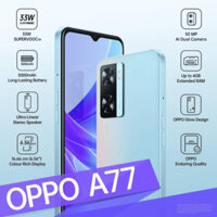 Điện thoại OPPO A77 4GB+4GB/128GB - Sạc siêu nhanh 33W - Hàng nhập khẩu nhật - Bản quốc tế