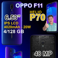 Điện thoại OPPO F11 128GB pin trâu Helio P70 chiến game mượt