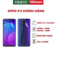 Điện thoại Oppo F11 ram 8GB/ 256GB chiến game tổt máy 2 sim camera 48MP chụp ảnh siêu đẹp.