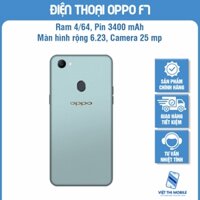 Điện Thoại Oppo F7 - Điện Thoại Chính Hãng Việt Thi Mobile 6789 Màn Hình Tràn Viền Ram4/64, Pin 3400, Camera 25mp