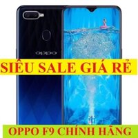 Điện thoại Oppo F9 Chính Hãng 2sim ram 8G/256G, Camera siêu nét, Cấu hình mạnh mẽ, Chiến mọi game nặng đỉnh mượt