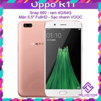 Điện thoại OPPO R11 ram 4G 64G - Snap 660 Chính Hãng (  deal hot )