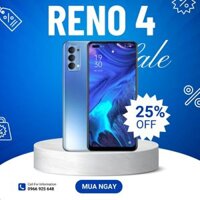 Điện thoại oppo RENO 4 ram 8G bộ nhớ 128G, điện thoại chính hãng Bảo hành 6 tháng