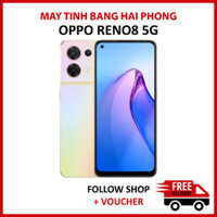 Điện thoại Oppo Reno 8 5G, RAM 8/256GB chip Dimensity 1300 màn AMOLED 90Hz hỗ trợ sạc nhanh 80W ///