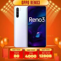 Điện thoại Oppo Reno3 (8G/128gb), điện thoại chính hãng giá rẻ tặng đầy đủ phụ kiện bảo hành 6 tháng.