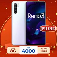 Điện thoại Oppo Reno3 (8G/128gb), điện thoại chính hãng giá rẻ tặng đầy đủ phụ kiện bảo hành 6 tháng.