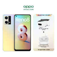 Điện thoại OPPO Reno8 4G 8GB256GB - Hàng chính hãng  - Vàng đồng