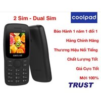 Điện Thoại Phổ Thông Coolpad Giá Rẻ 2 Sim -Điện Thoại Di Động - F110- BH 1 năm 1 đổi 1-Hàng Chính Hãng