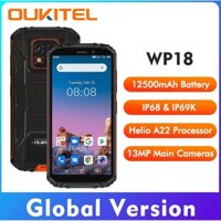Điện thoại pin trâu 12.500mAh Oukitel WP18, Siêu bền 4GB RAM, Hàng chính hãng