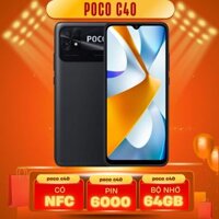Điện thoại Poco C40 pin 6000MAh điện thoại chính hãng, điện thoại giá rẻ bảo hành 6 tháng/.