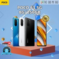 Điện thoại POCO F3 5G (8G/256G) | Snapdragon 870 5G | Màn hình AMOLED 6.67 - 120Hz | Pin 4520mAh BH Chính hãng 18 tháng