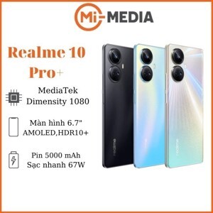 Điện thoại Realme 10 Pro Plus 5G 8GB/128GB 6.7 inch