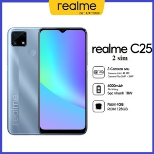 Điện thoại Realme C25 4GB/128GB 6.5 inch