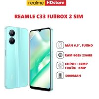 Điện thoại Realme C33 Ram 8GB/256GB pin khủng 5000mah vào mạng, lướt web, chơi game mượt