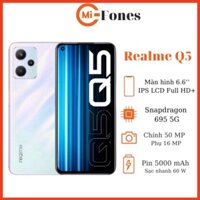 Điện thoại Realme Q5 5G,màn hình 120 Hz,chíp Snapdragon 695,sạc nhanh 60w,mifones