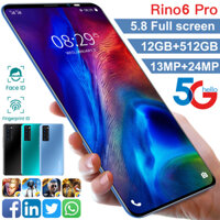 Điện thoại Rino6 Pro điện thoại dưới 1 triệu 4+ 64GB điện thoại giá rẻ Mới 100% điện thoại thông màn hình lớn 5.8 inch Android 6.0 dien thoại di động giá rẻ Hỗ trợ Bluetooth Sim kép thoại di động chính hãng Inch không thấm nước điện thoại di động