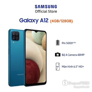 Điện thoại Samsung Galaxy A12 4GB/128GB 6.5 inch