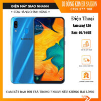 Điện thoại Samsung Galaxy A30 Ram 4G/64GB máy chính hãng