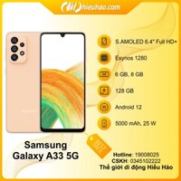 Điện thoại Samsung Galaxy A33 5G