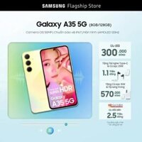 Điện thoại Samsung Galaxy A35 5G, Màn hình 6,5" HD+, Pin 5.000mAh