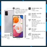 Điện thoại Samsung Galaxy A51 (6GB/128GB) SGA51 Nguyên Seal Chính Hãng (sale hấp dẫn) (giá cực hot)