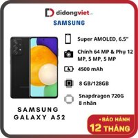 Điện Thoại Samsung Galaxy A52 (8GB|128GB) CHÍNH HÃNG