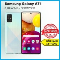 Điện thoại Samsung Galaxy A71  Chính Hãng , Bảo Hành 1 Năm