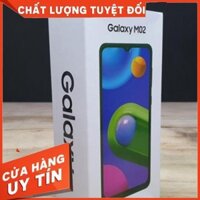 Điện thoại Samsung Galaxy M02 6.5" (3GB/32GB) Hàng mới 100% fullbox nguyên seal. Bảo hành đầy đủ 1 năm