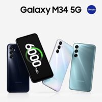 Điện thoại Samsung Galaxy M34 5G ( 8GB/128GB ) Pin 6000mAh - Hàng chính hãng