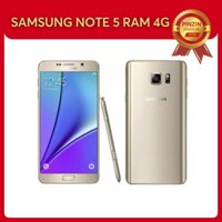 ĐIÊN THOẠI SAMSUNG GALAXY NOTE 5 RAM 4GB, BỘ NHỚ TRONG 32GB