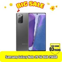 Điện thoại Samsung Galaxy Note 20 5G 8GB 256GB (đã qua sử dụng)