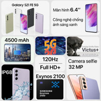 Điện thoại Samsung Galaxy S21 FE- hàng chính hãng, full box
