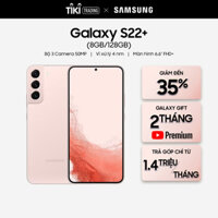 Điện thoại Samsung Galaxy S22 Plus 5G 8GB128GB Hồng blossom - Hàng chính hãng