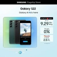 Điện thoại Samsung Galaxy S22, Điện thoại AI, Màn hình 6,1", Camera 50MP