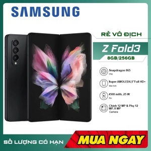 Điện thoại Samsung Galaxy Z Fold 3 12GB/512GB 7.6 inch