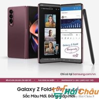 Điện thoại Samsung Galaxy Z Fold 4 12/256GB Màu Độc Quyền Đỏ Burgundy - Hàng Chính Hãng - New Seal Bảo Hành 12 tháng