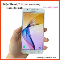 Điện thoại samsung  J7 Prime , Ram 3/32G,tặng sạc ,đang cập nhập