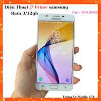 Điện thoại samsung  J7 Prime , Ram 3/32G,tặng sạc ,đang cập nhập