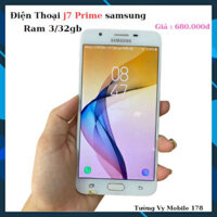 Điện thoại samsung  J7 Prime , Ram 3/32G,tặng sạc ,đang cập nhập