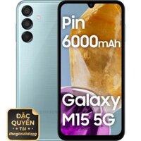 ĐIỆN THOẠI SAMSUNG M15 5G 6GB 128GB